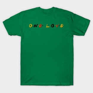 One Love T-Shirts for Sale | TeePublic